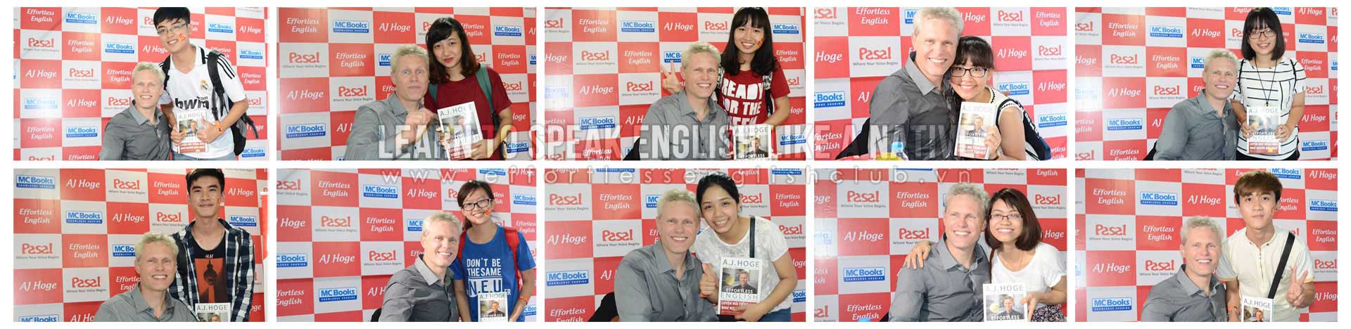 aj-hoge tặng sách effortless english